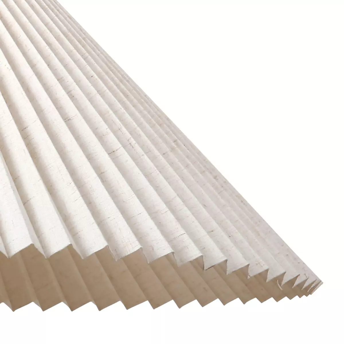 Hangende stoffen lamp (D52 cm) Aurélia Beige