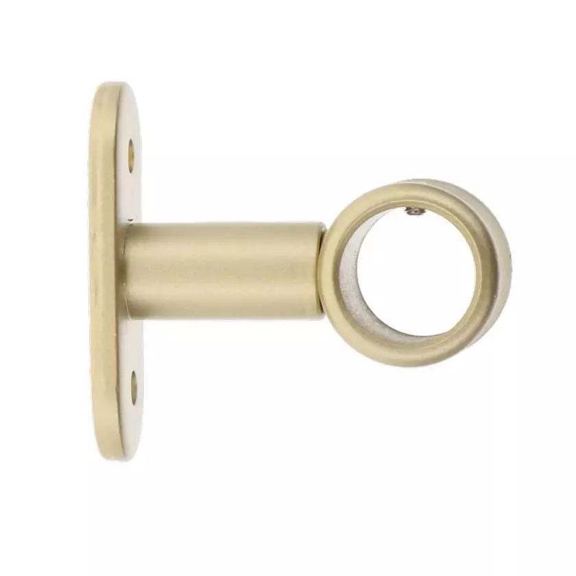 Juego de 2 soportes para barras fijas (L50 / D20 mm) Jim Oro 2