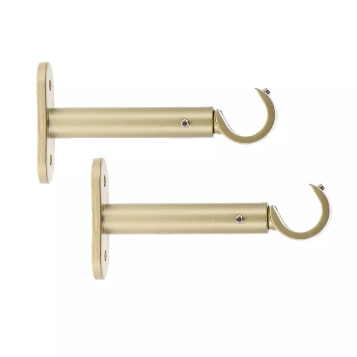 Set di 2 supporti fissi (L90-L150 / D20 mm) Jim gouttière Oro 1