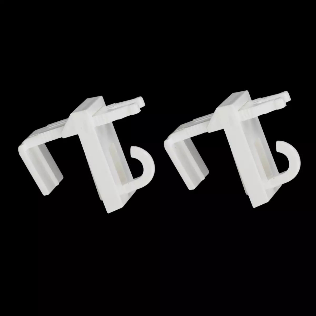 2er Set Halter für Rollo Stores Weiß