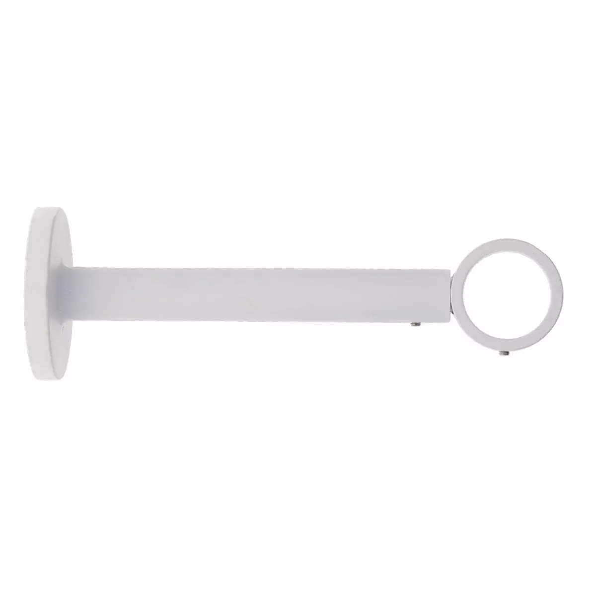 Support tringle extensible (L155 - L195 / D28) Lino Blanc mat 1