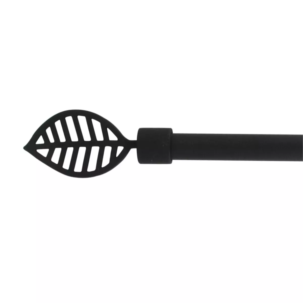 Kit de barra extensible (L120 - L210 cm / D16 mm)  Sevigne Negro mate 2