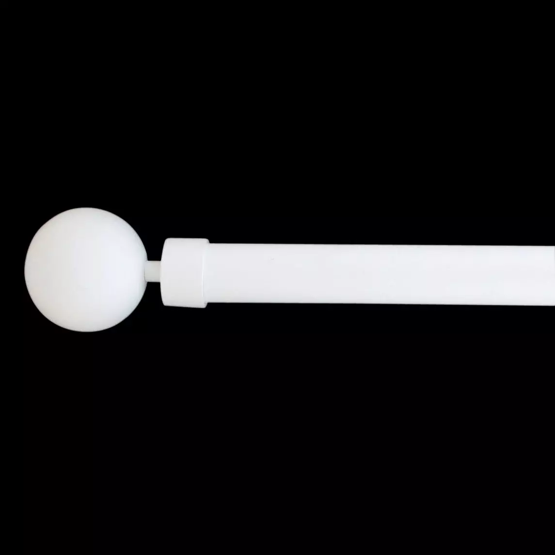 Kit de barra extensible (L120 - L210 cm / D28 mm) Gaïa Blanco 2