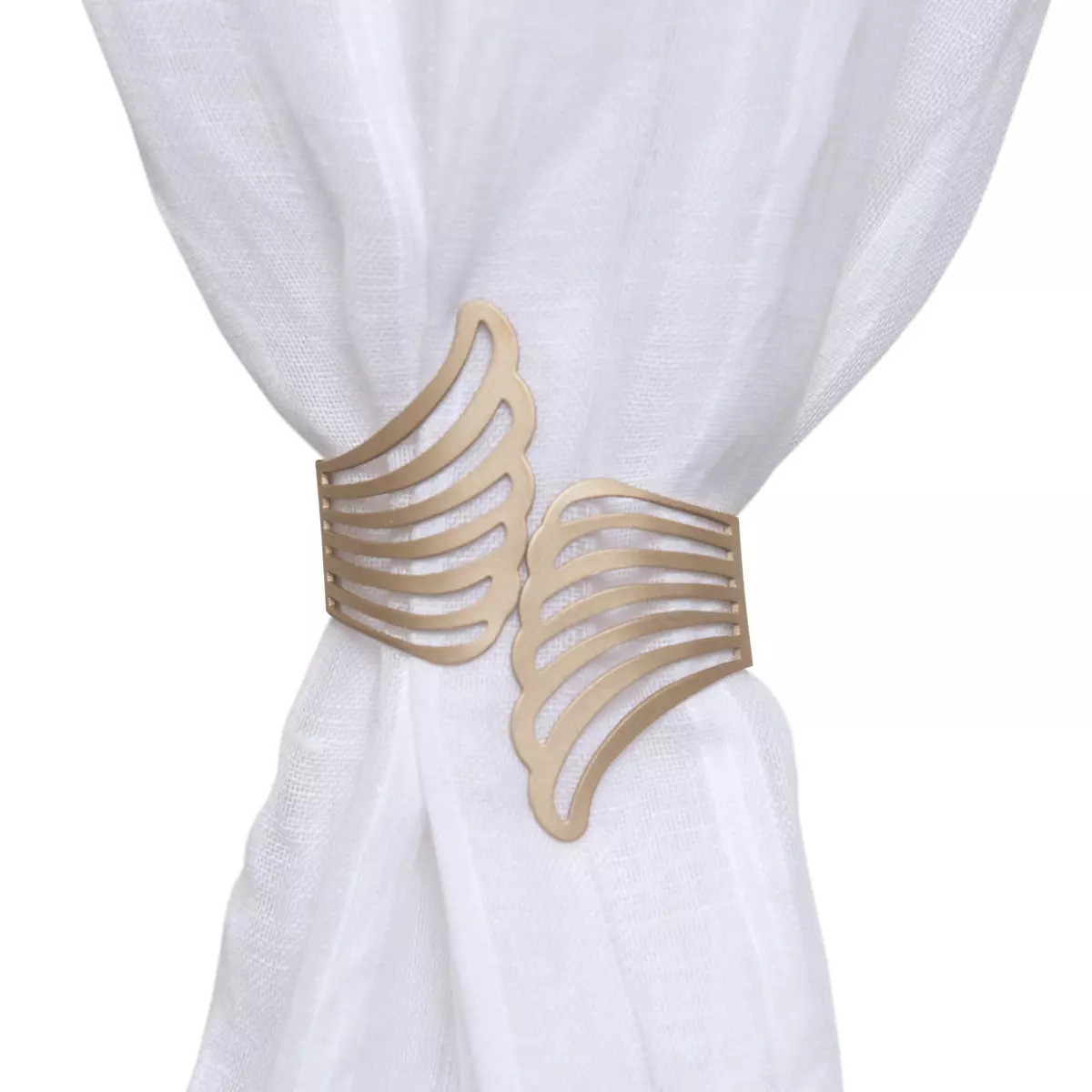 Embrasse rideau manchette Angel Or 1