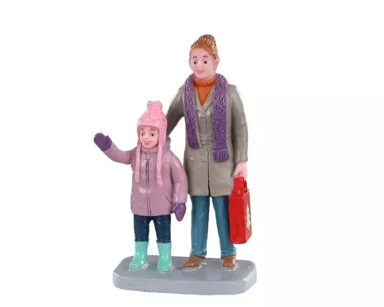 Personaggi Lemax Au marché de Noël