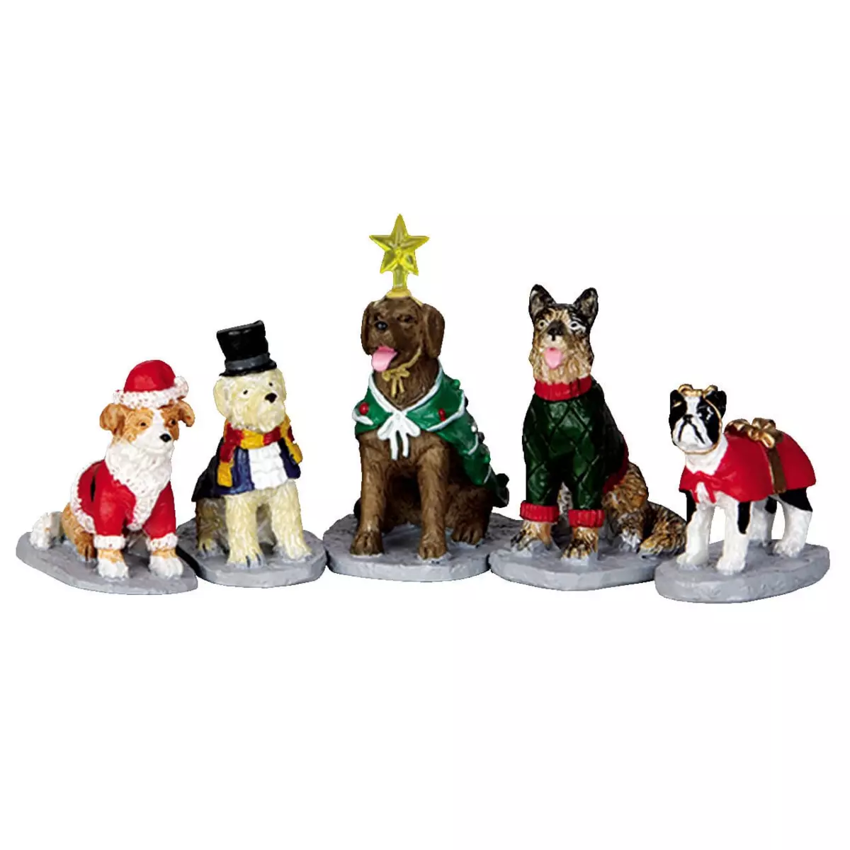Animali Lemax Cani mascherati