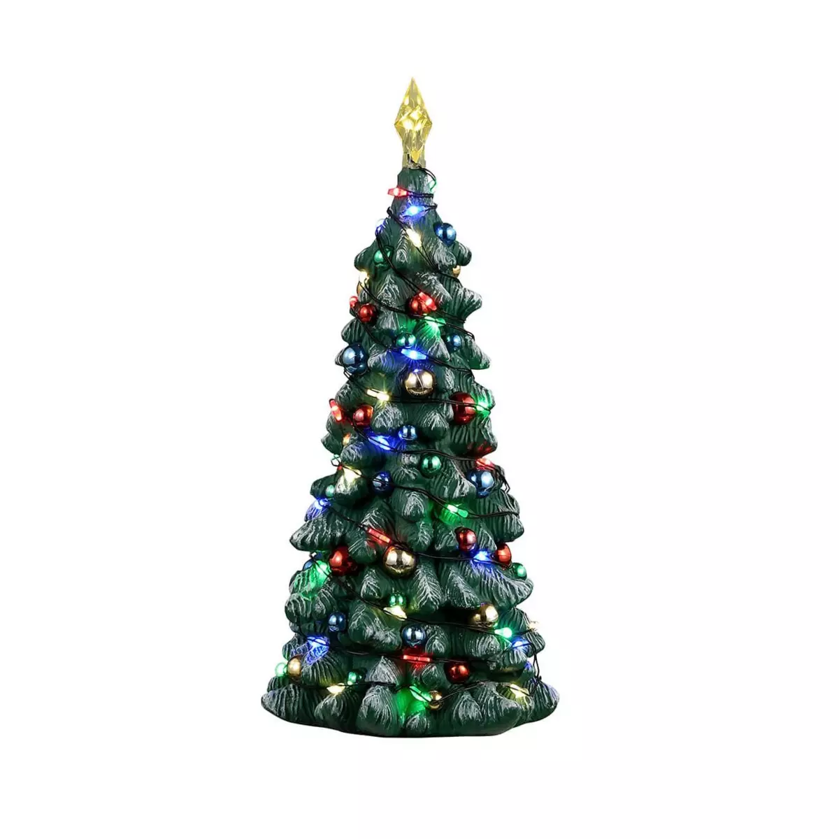 Accessori Lemax Sapin de Noël lumineux enneigé