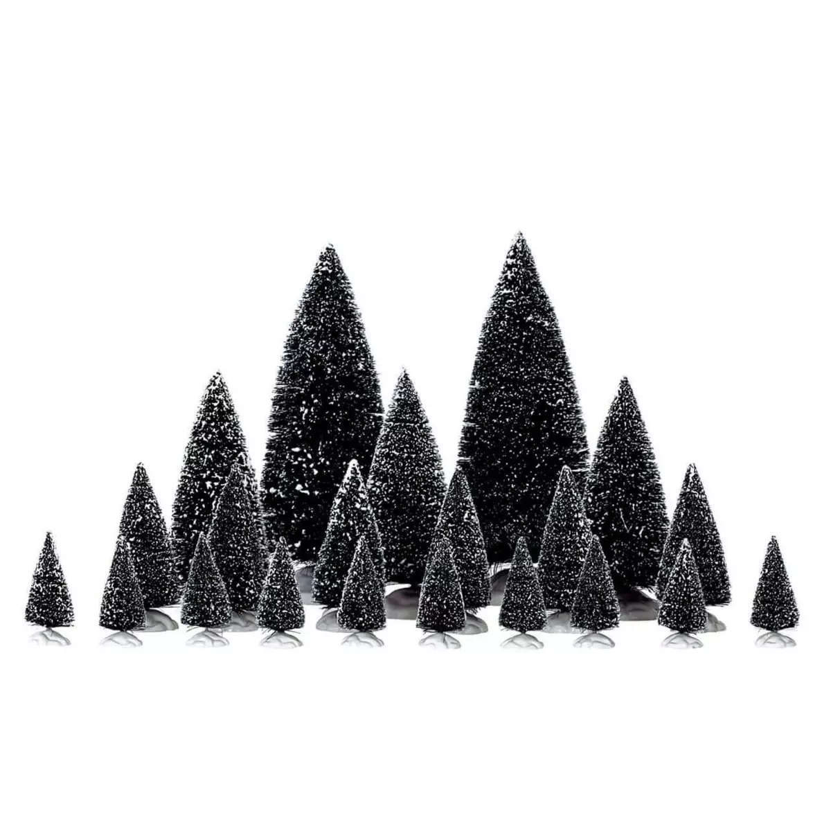 Accessoire Lemax Lot de 21 sapins 1