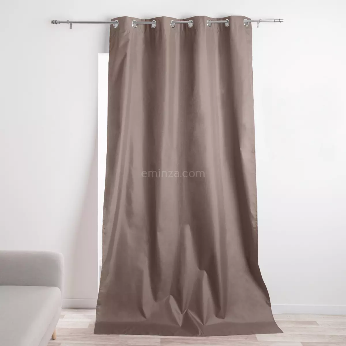 Rideau thermique (140 x 260 cm) Icemount Taupe 3