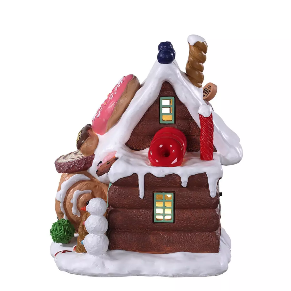 Villagio di Natale Lemax luminoso a pile Beignerie Dudley's 3