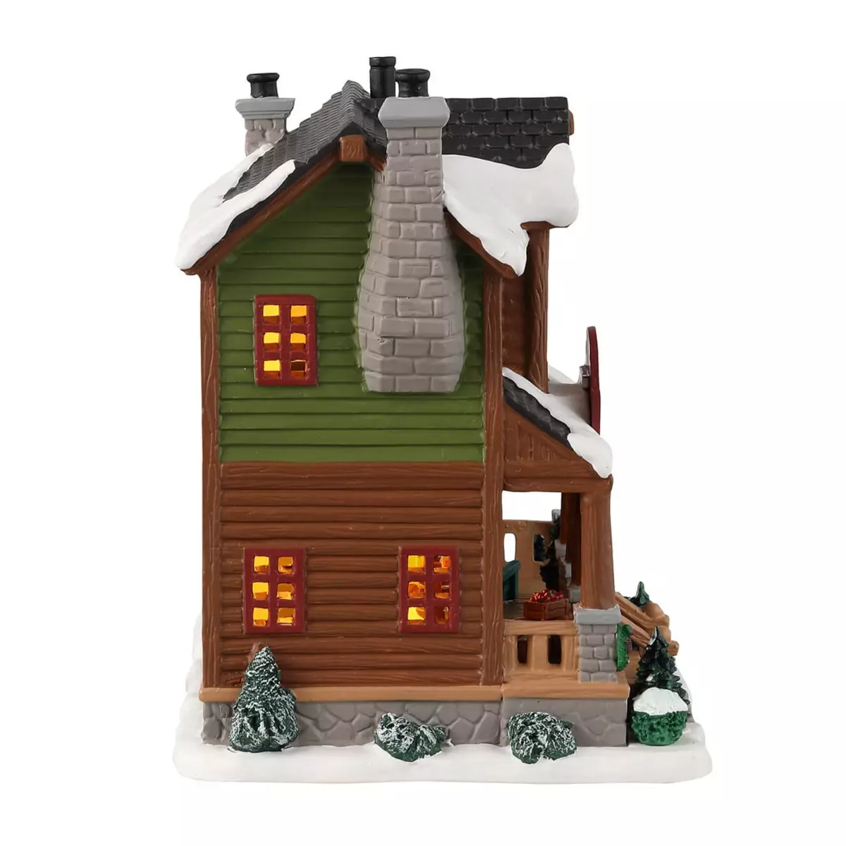 Villagio di Natale Lemax luminoso a pile Cidrerie White Moutain 3