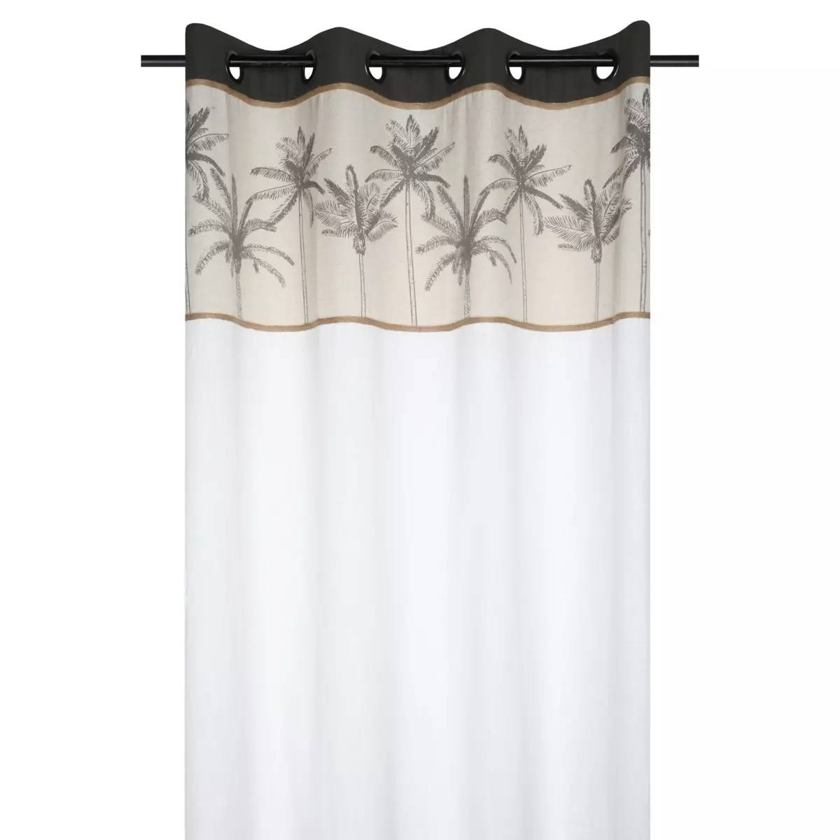 Rideau coton (140 x 260 cm) Bako Beige