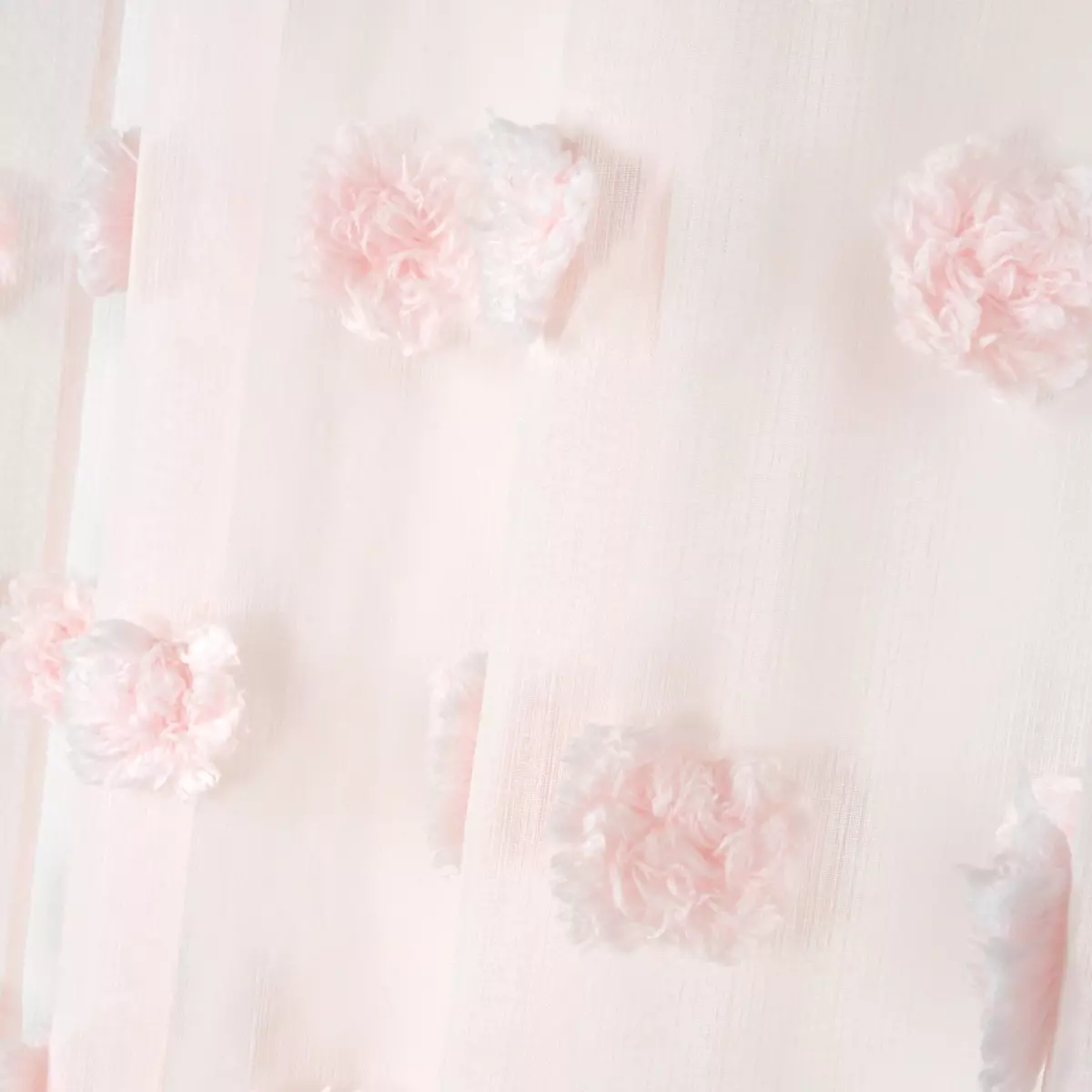 Tenda trasparente (140 x 260 cm) Pompinou Rosa cipria 3