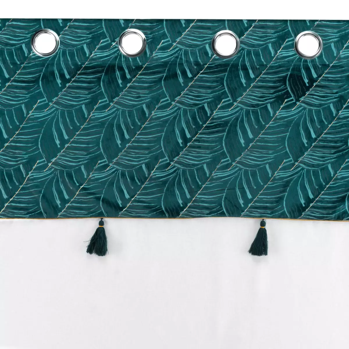 Tenda trasparente (140 x 240 cm) Palmina Blu anatra 4