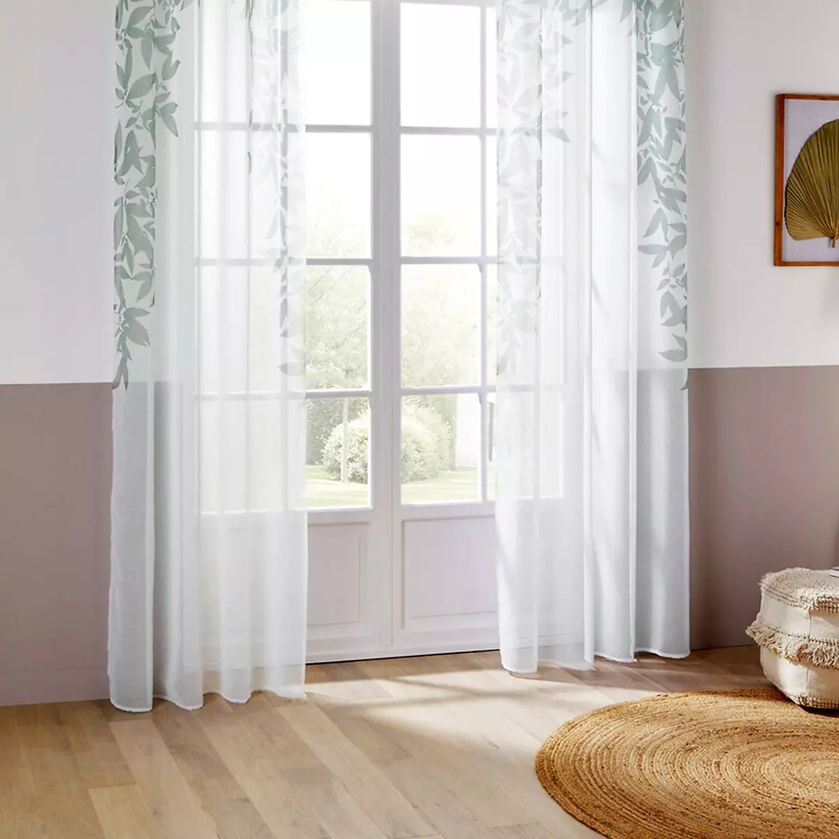 Voilage (140 x 240 cm) Ark Vert 1