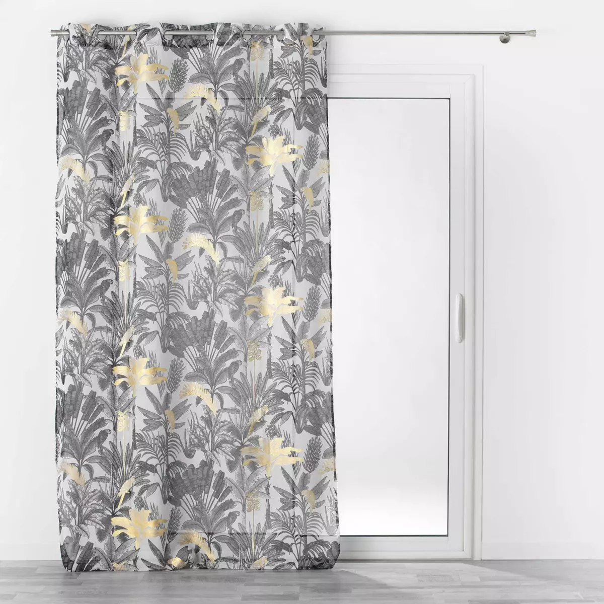 Tenda trasparente (140 x 240 cm) Karaba Nero 3