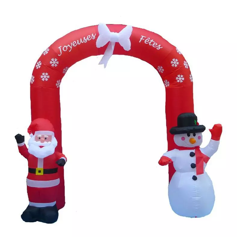 Arche gonflable Personnages joyeux 1