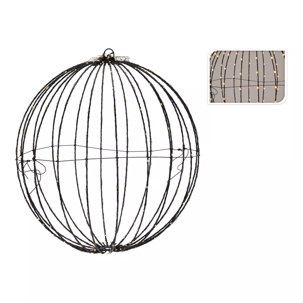 Ballon  con luz Blanco cálido 320 LED 3