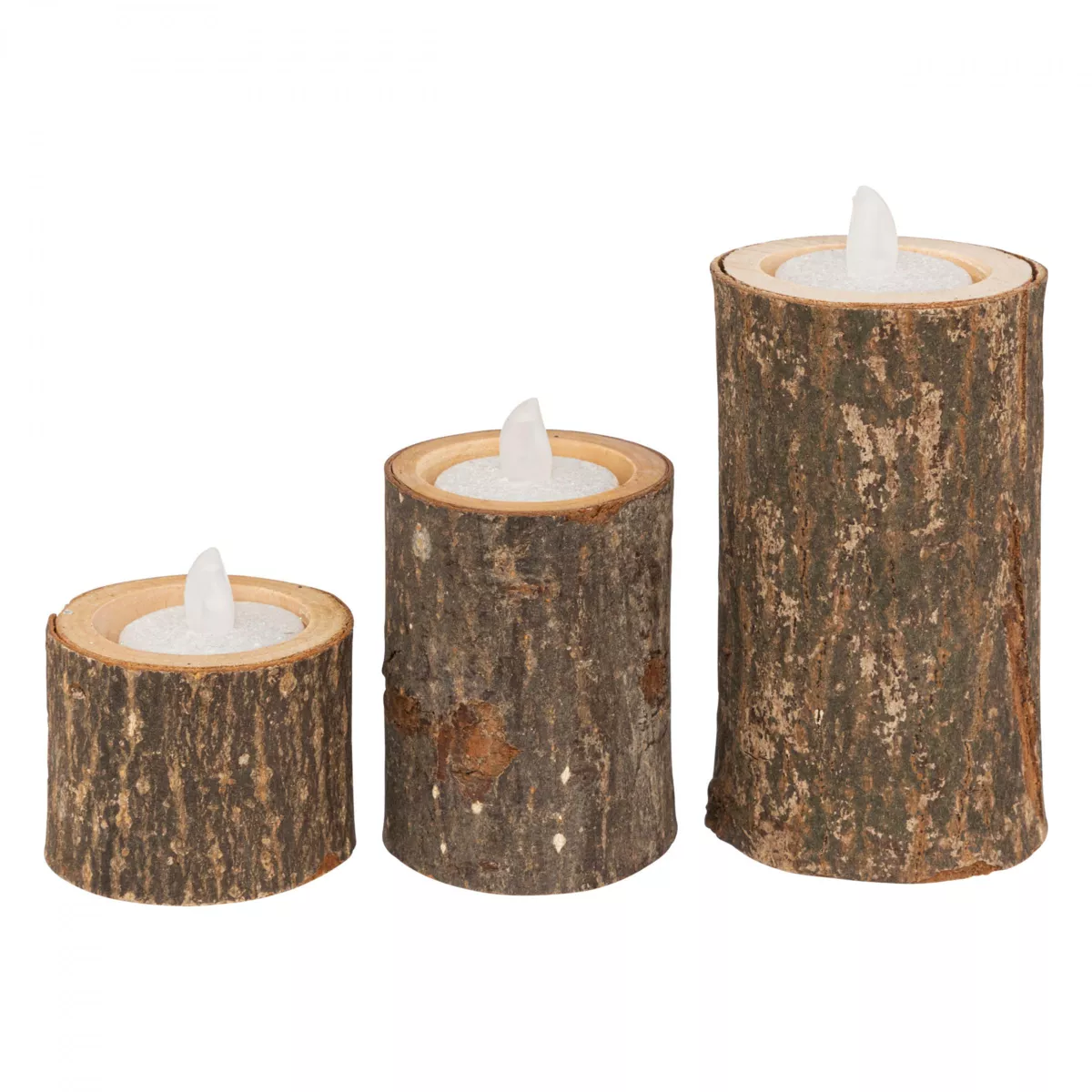 Soporte para vela de Madera