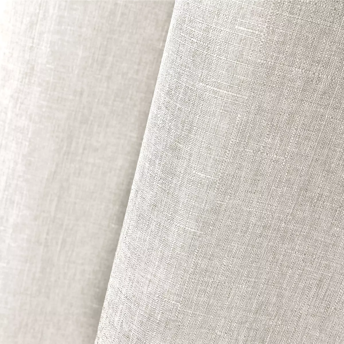 Tenda Semitrasparente Caritex Bèa | 140x260 Cm | Colore Lino | Con Borchie Metallo