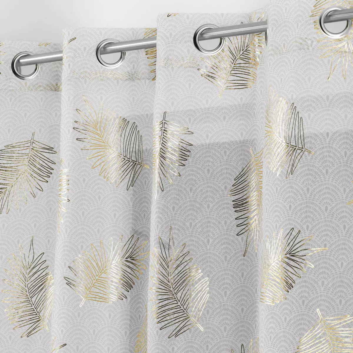 Gardine (140 x 240 cm) Sunny Gold Goldfarben 2
