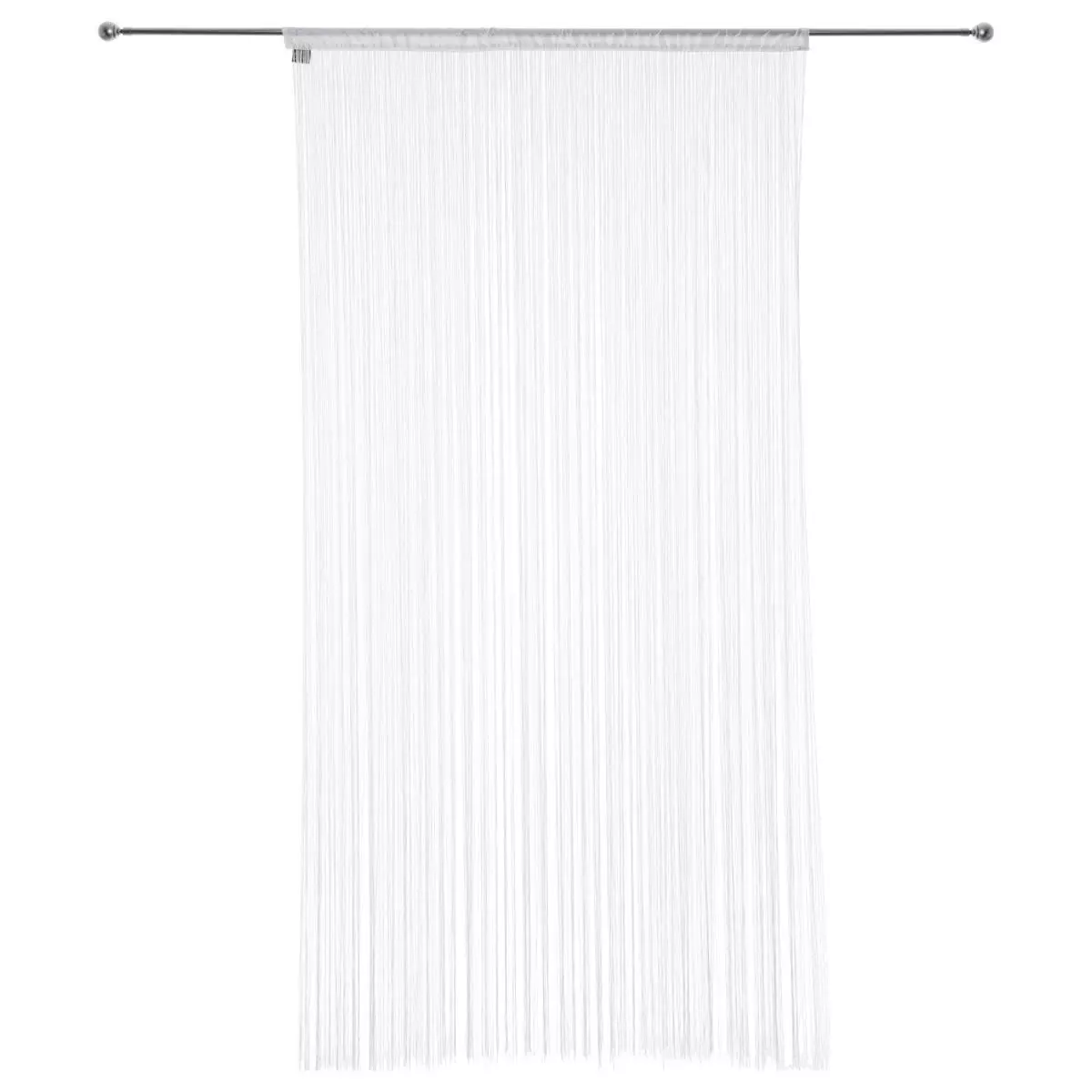 Cortina de hilo (90 x A200 cm) Uni Marfil 2