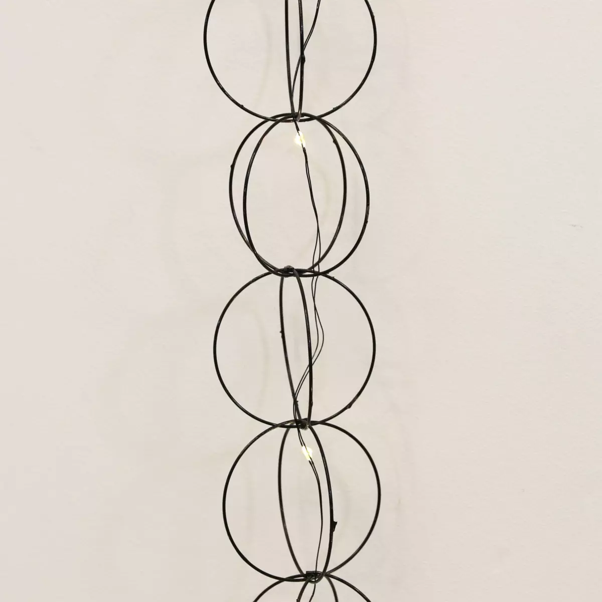 Guirlande lumineuse à piles Anneau  Blanc chaud 20 LED 3