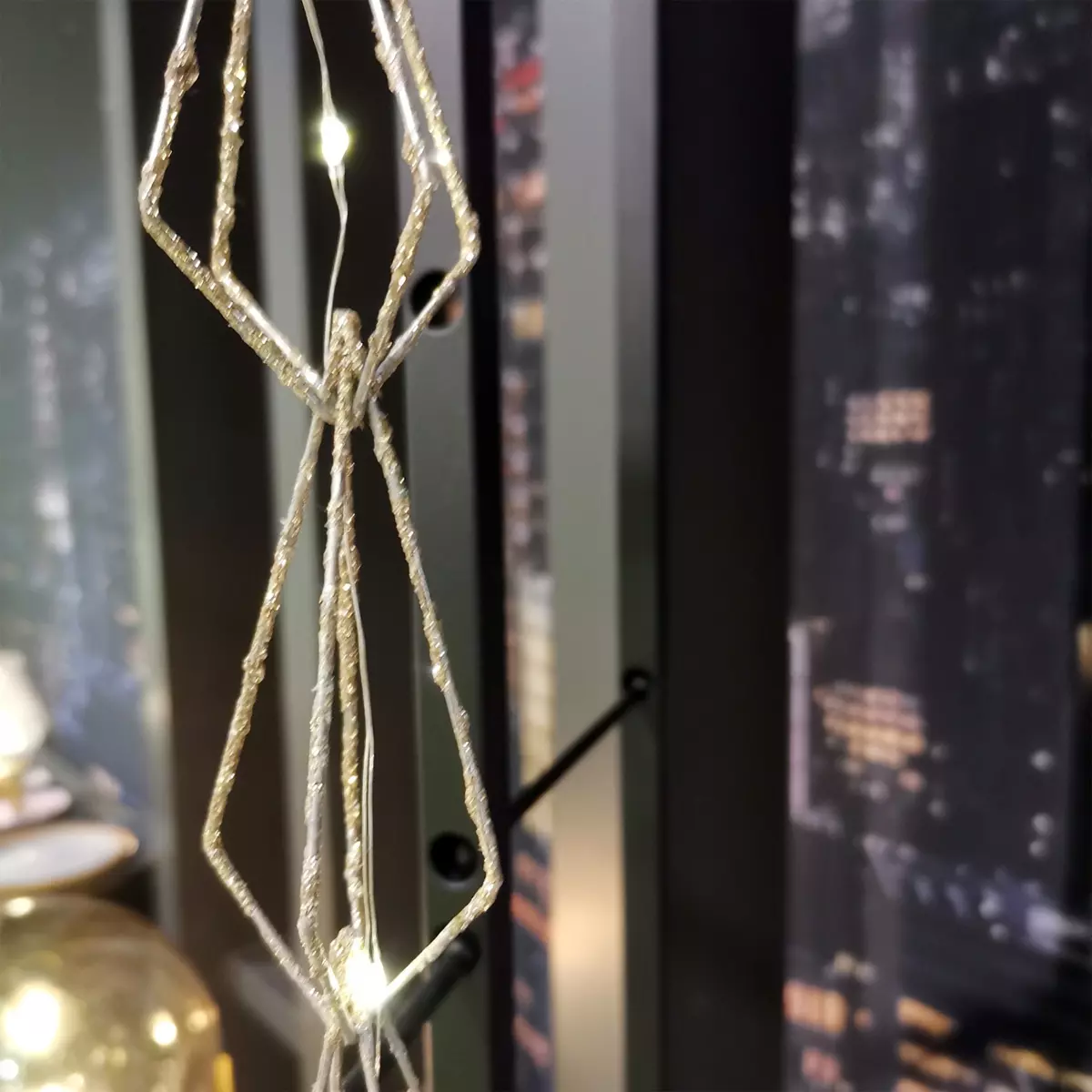 Luces de Navidad a pilas Diamanti Blanco cálido 3