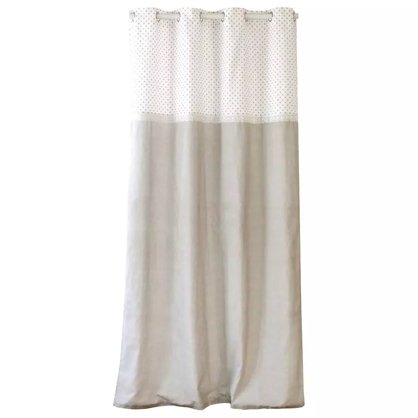 Tenda (140 x 240 cm) Romantica pizzo Naturale 2