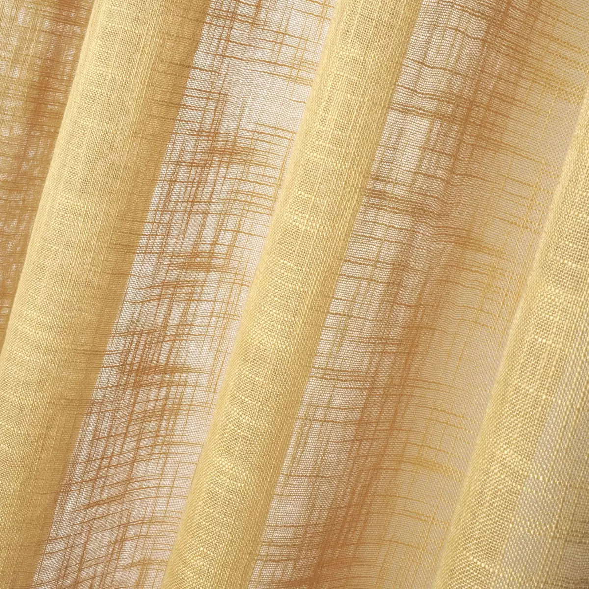 Tenda trasparente (135 x 260 cm) Ontario Giallo curry 3