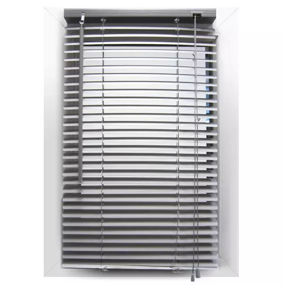 Store vénitien (90 x 180 cm) PVC Gris 3