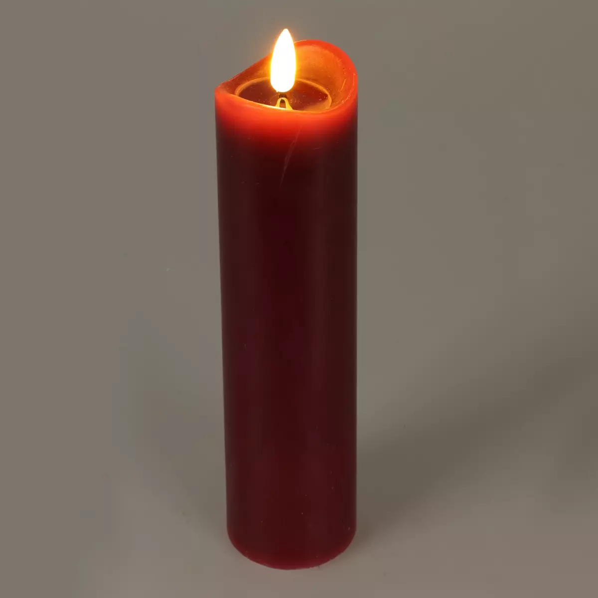 Vela LED Axelle A20 cm Rojo 1