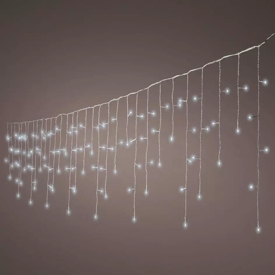 Stalactite lumineuse Timer L30 m Blanc froid 900 LED Stars XL CB 2