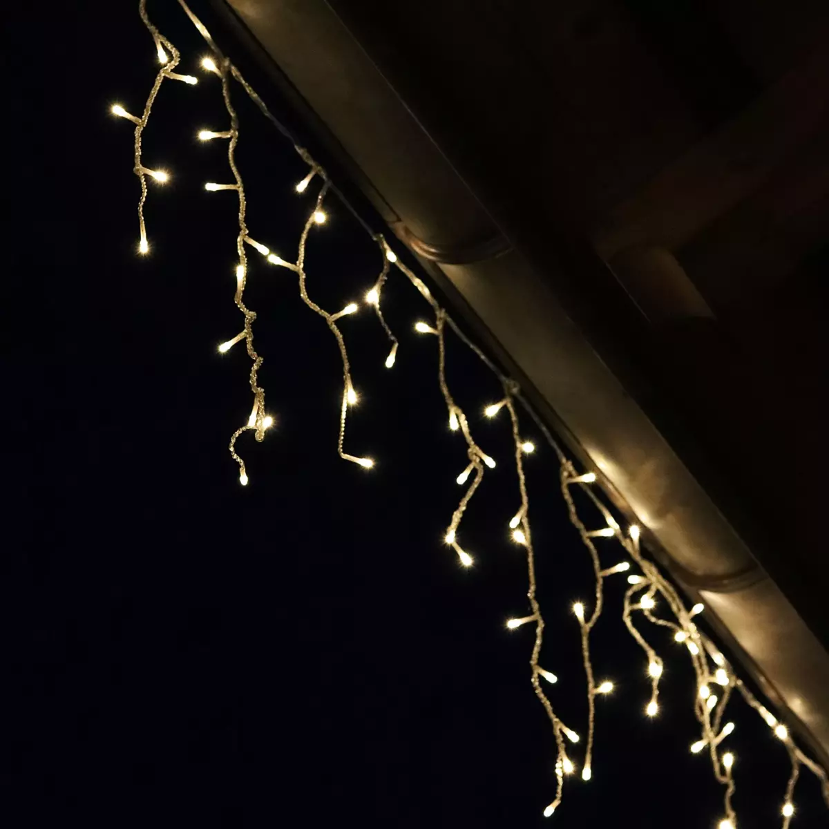 Stalattitie luminosa lung.20 m Bianco caldo 490 LED CB 5
