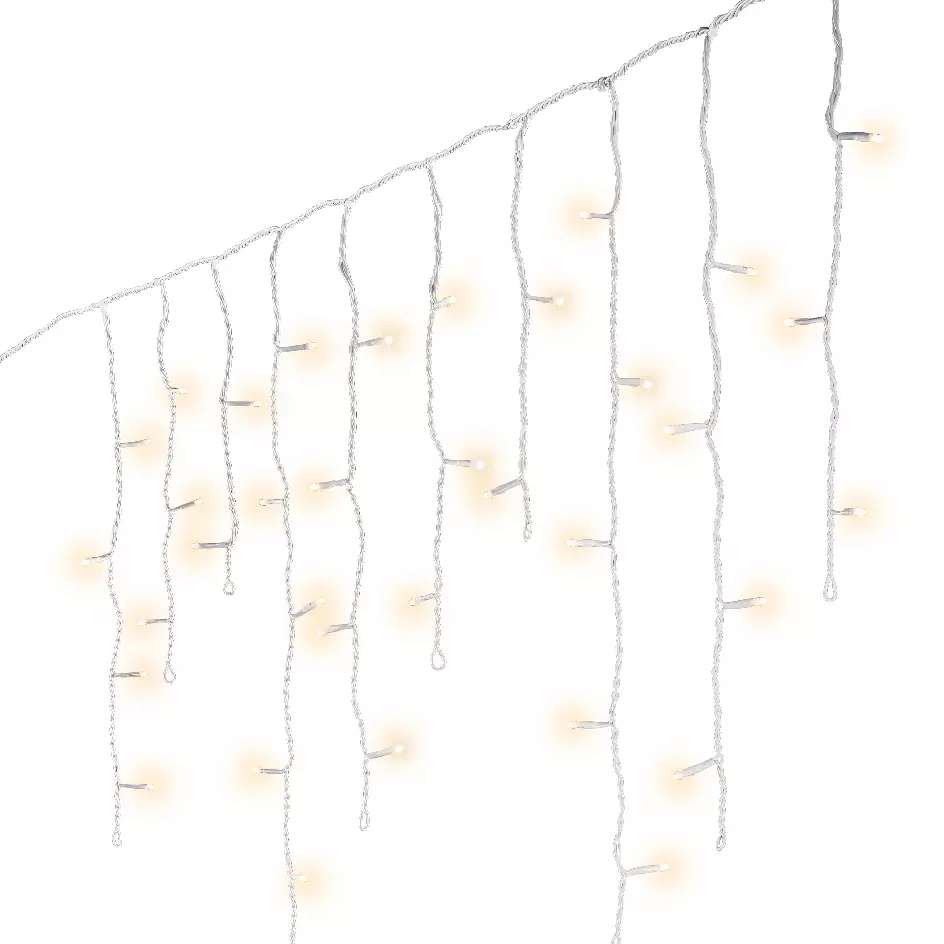 Stalactite lumineuse Stars L20 m Blanc chaud 490 LED CB 8