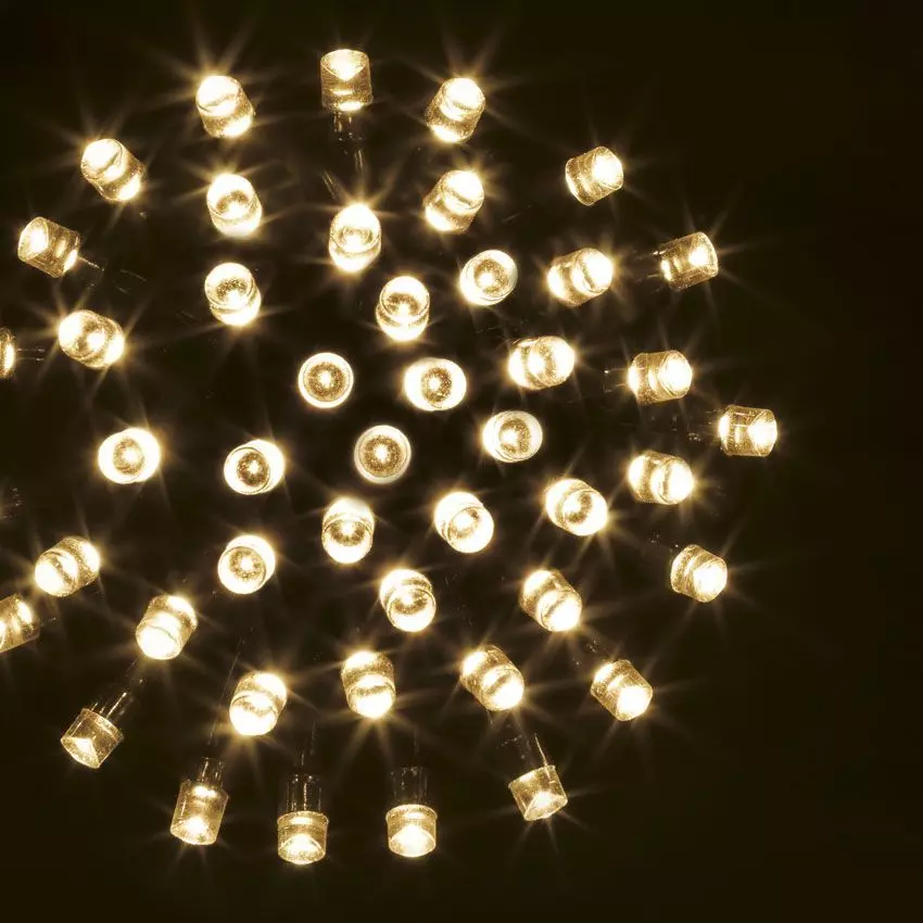 Guirlande lumineuse Timer 50 m Blanc chaud 500 LED CV 3