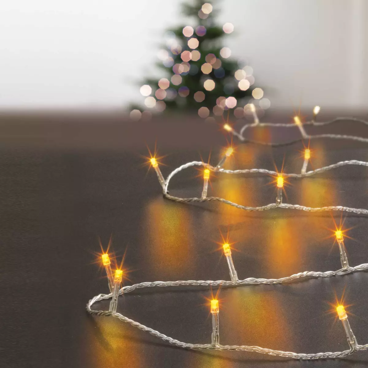 Ghirlanda luminosa Timer 50 m Bianco caldo 500 LED CT 2