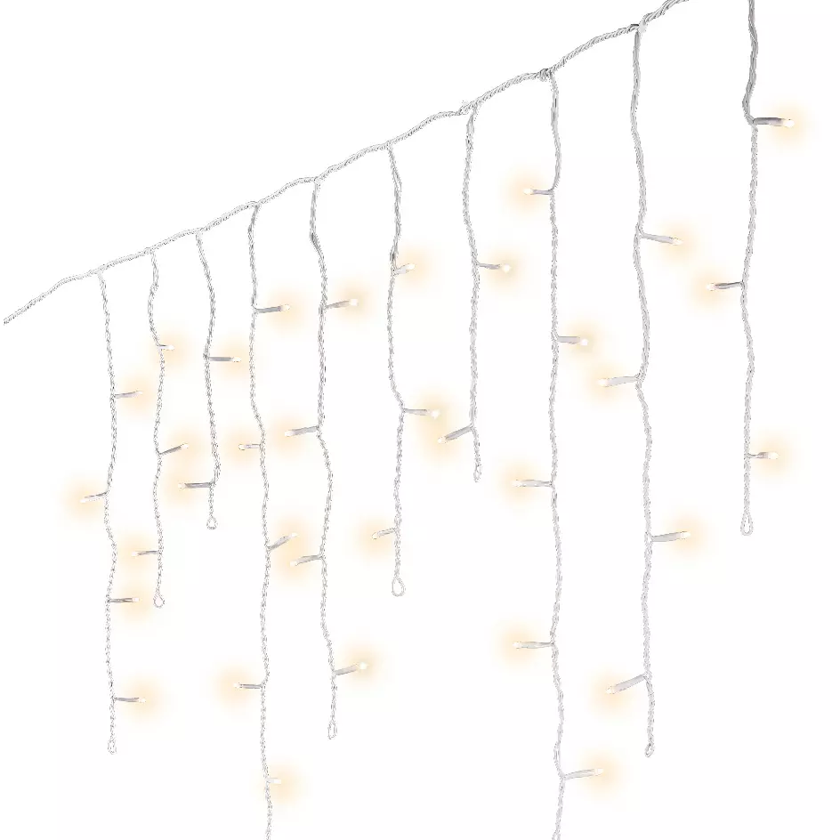 Stalattitie luminosa lung.11 m Bianco caldo 259 LED CB 4