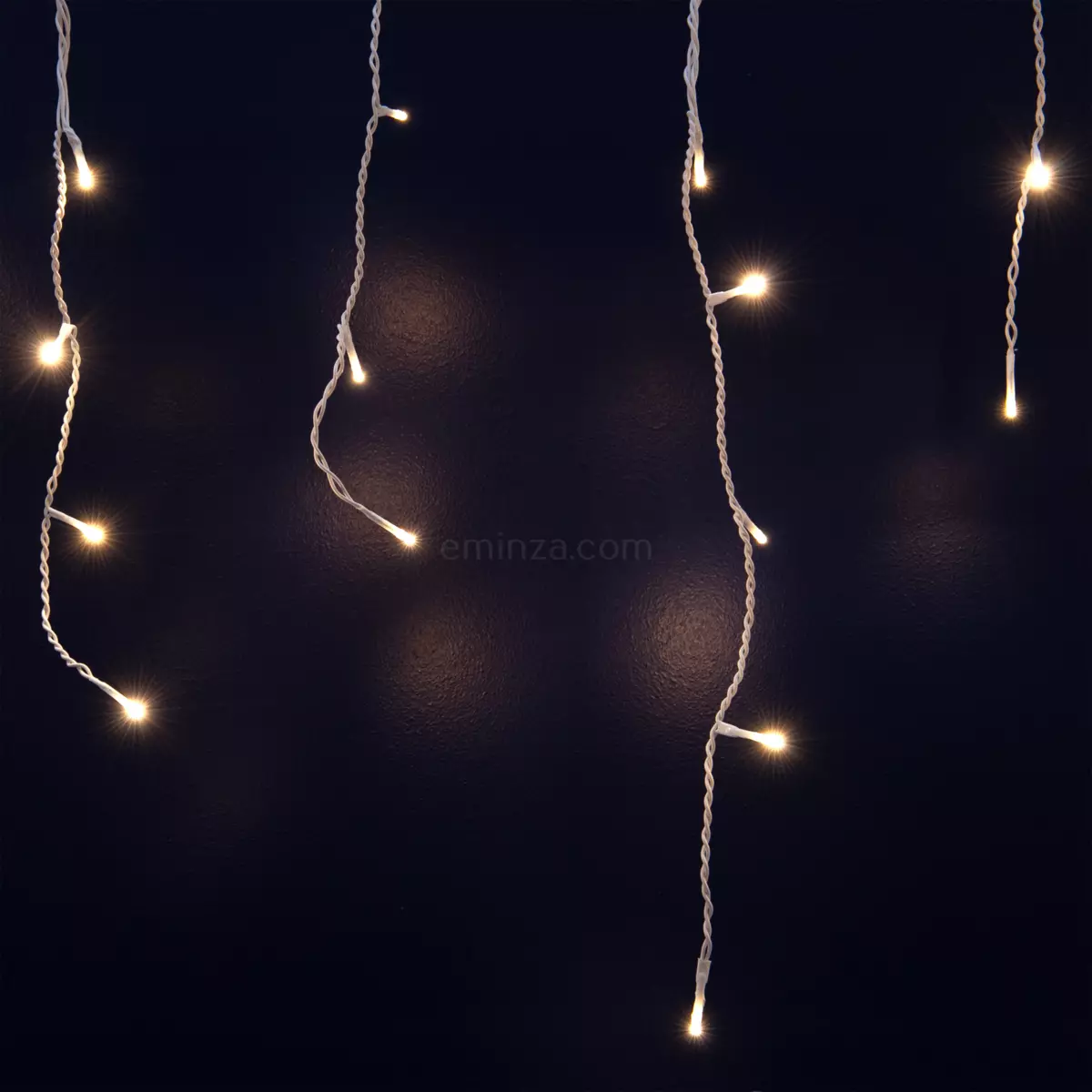 Stalattitie luminosa lung.11 m Bianco caldo 259 LED CB 5