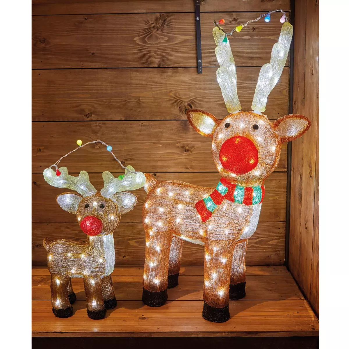 Renne lumineux Lewis Blanc froid 120 LED 4