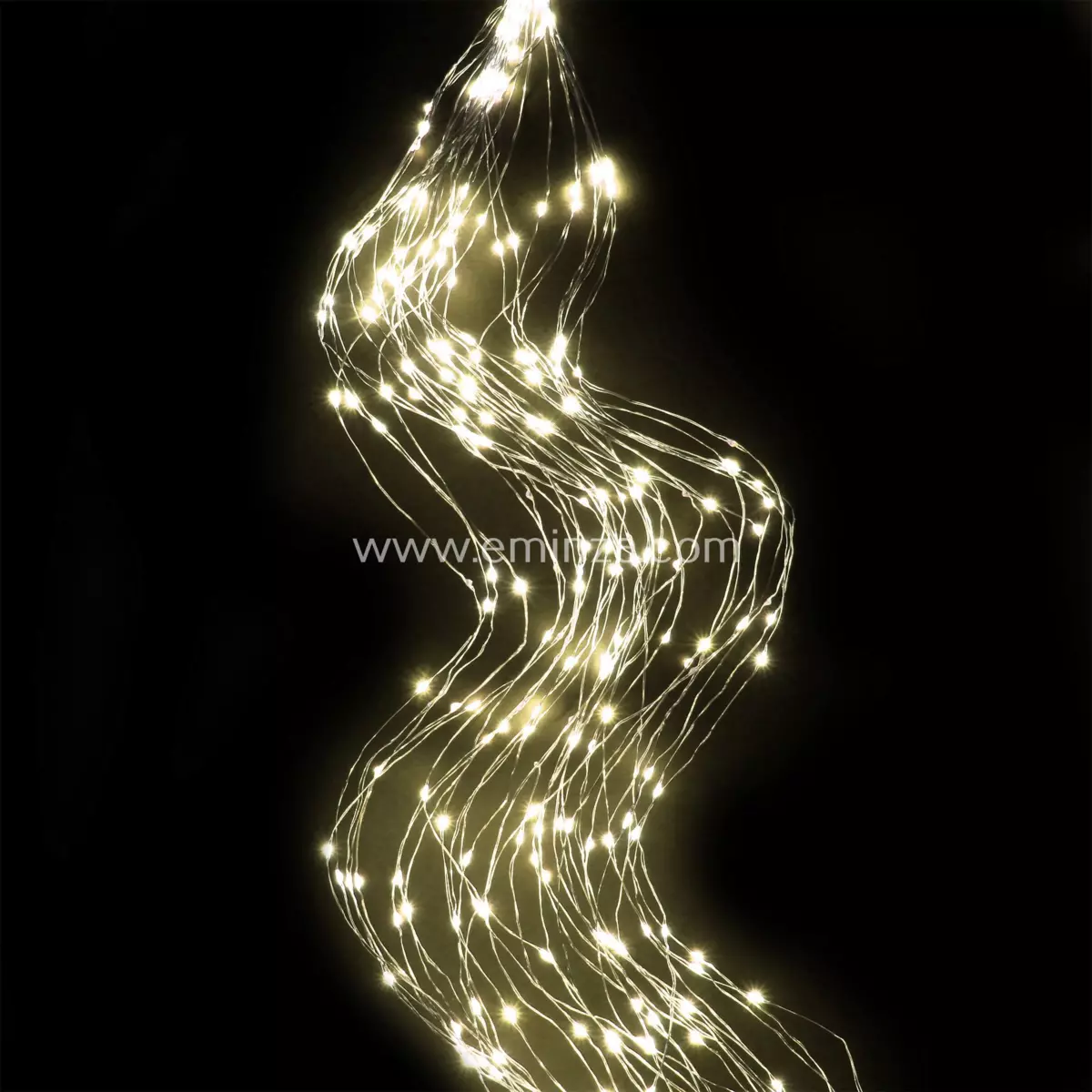 Guirlande lumineuse Cluster Micro LED Blanc chaud 640 LED 3