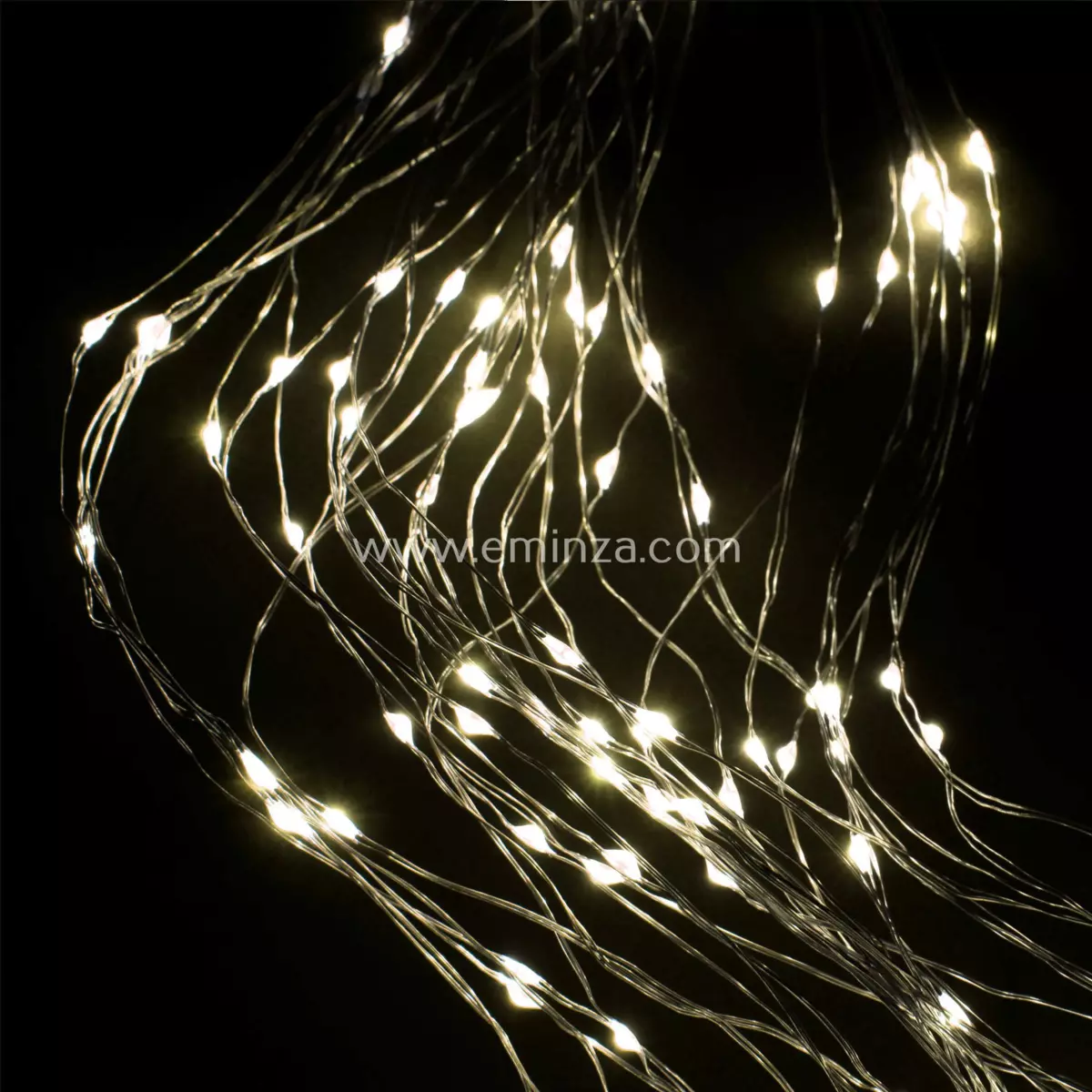 Guirlande lumineuse Cluster Micro LED Blanc chaud 640 LED 4