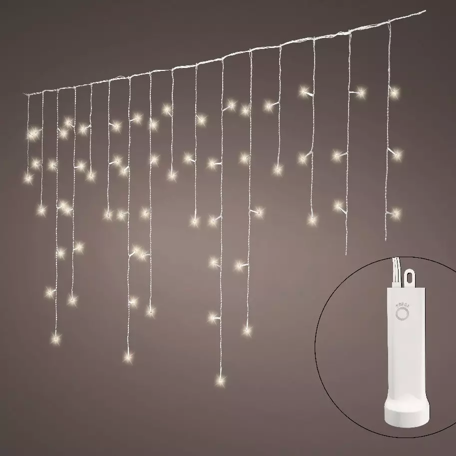 Stalattite luminosa Durawise lung.7 m Bianco caldo 192 LED 2