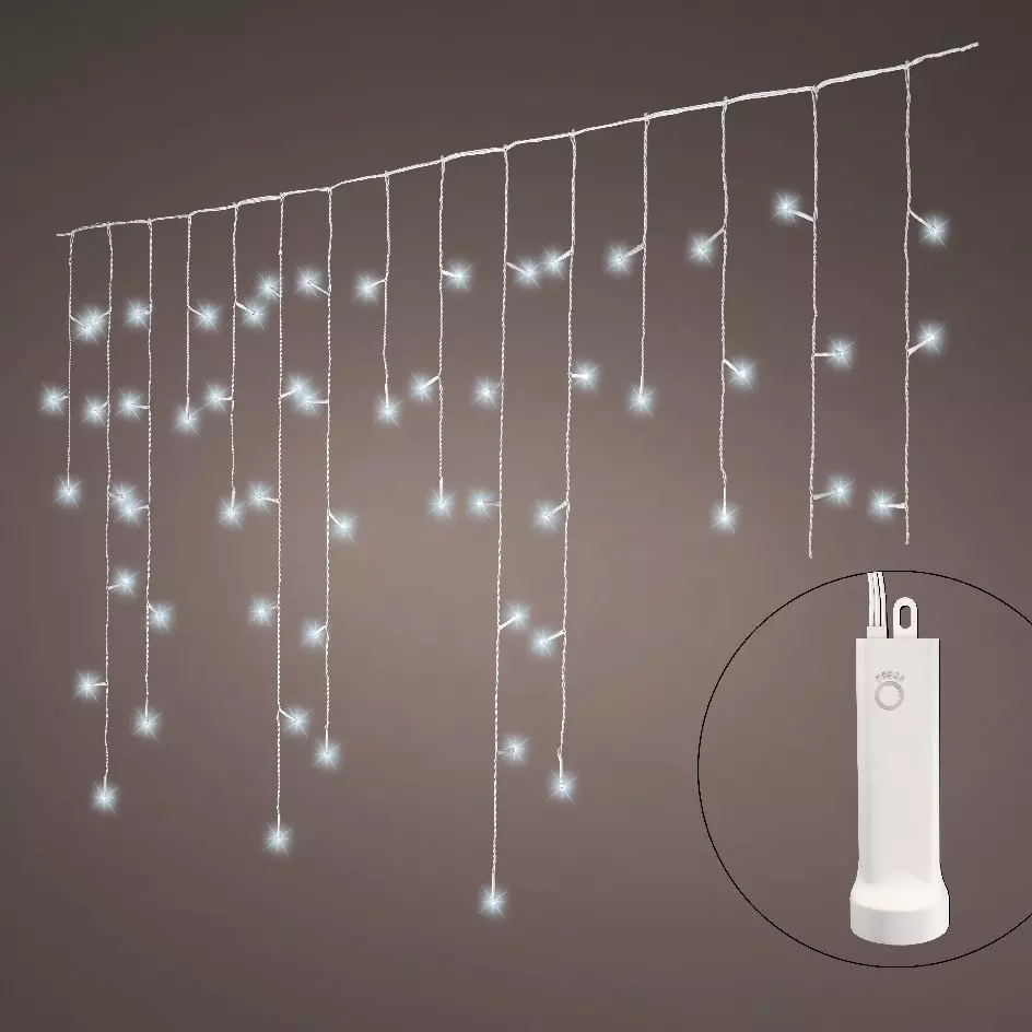 Stalattite luminosa Durawise lung.7 m Bianco freddo 192 LED 2