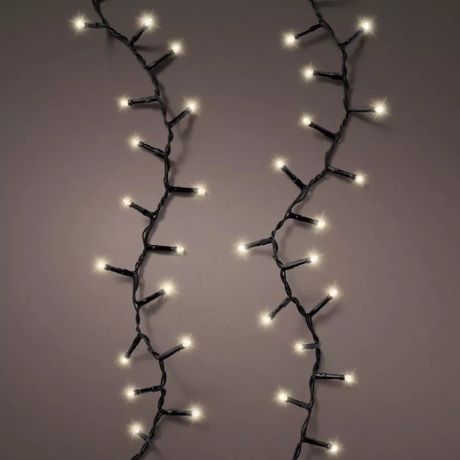 Guirlande lumineuse Durawise à piles 14,98 m Blanc chaud 600 LED CN 2