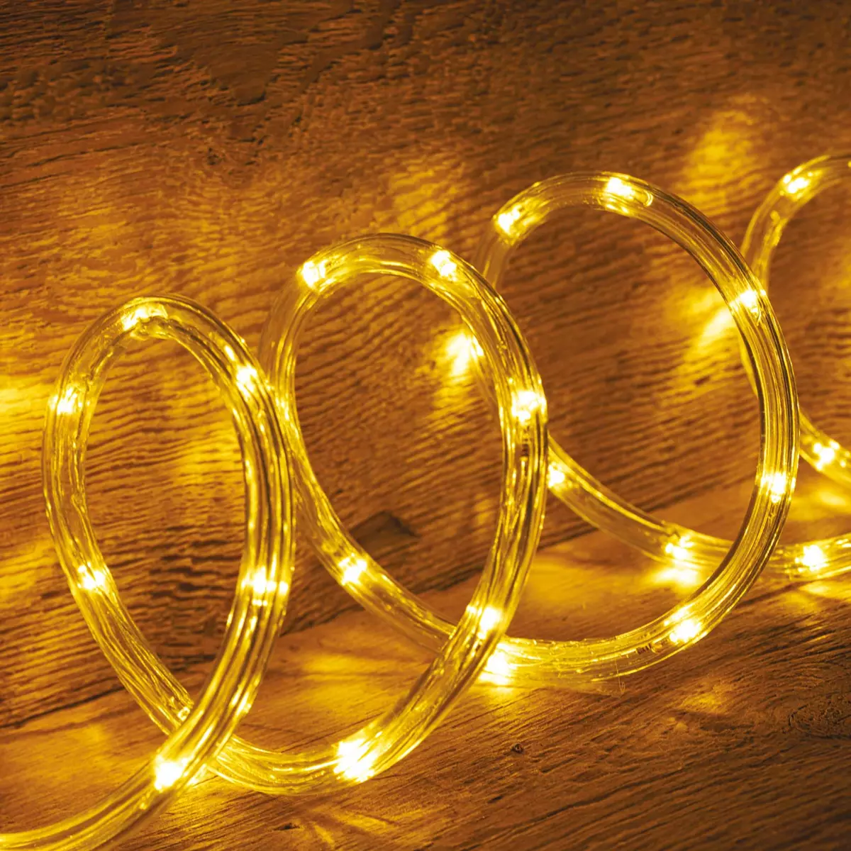 Verlichte slang 18 m Warm wit 324 LED 1