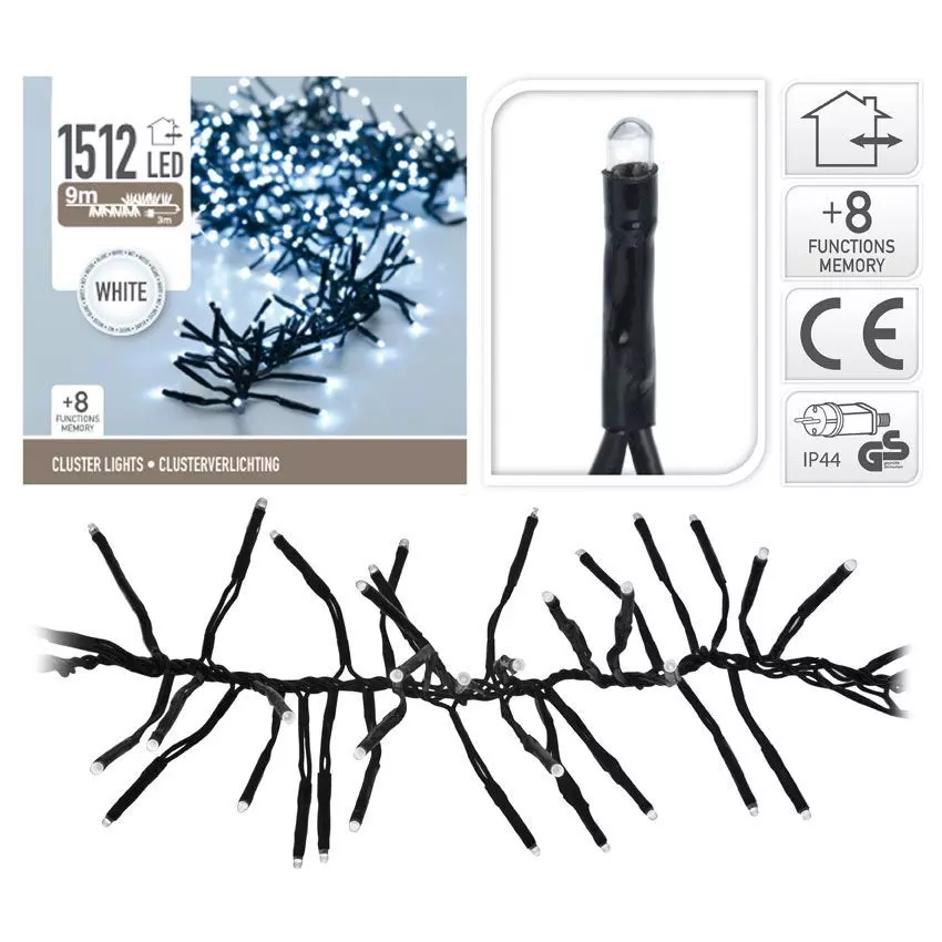 Lichtsnoer Boa 11 m Koud wit 1512 LED KZ 3