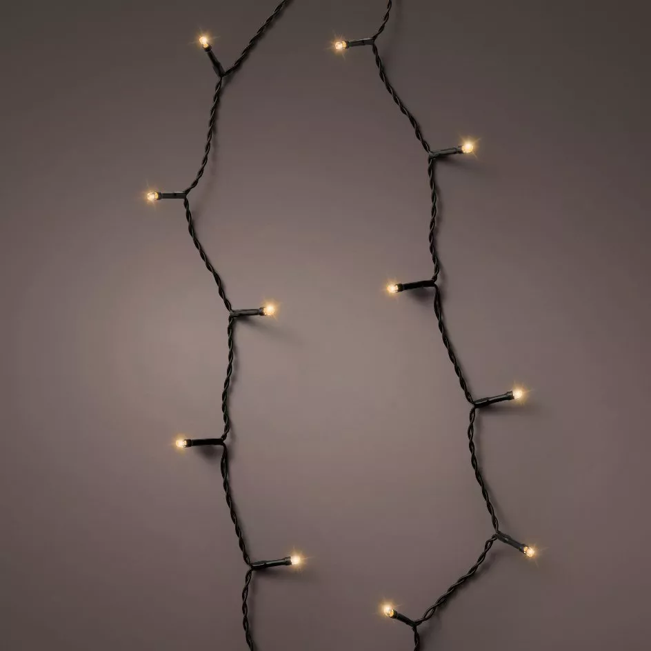 Guirlande lumineuse Durawise à piles 7,10 m Blanc très chaud 96 LED  2