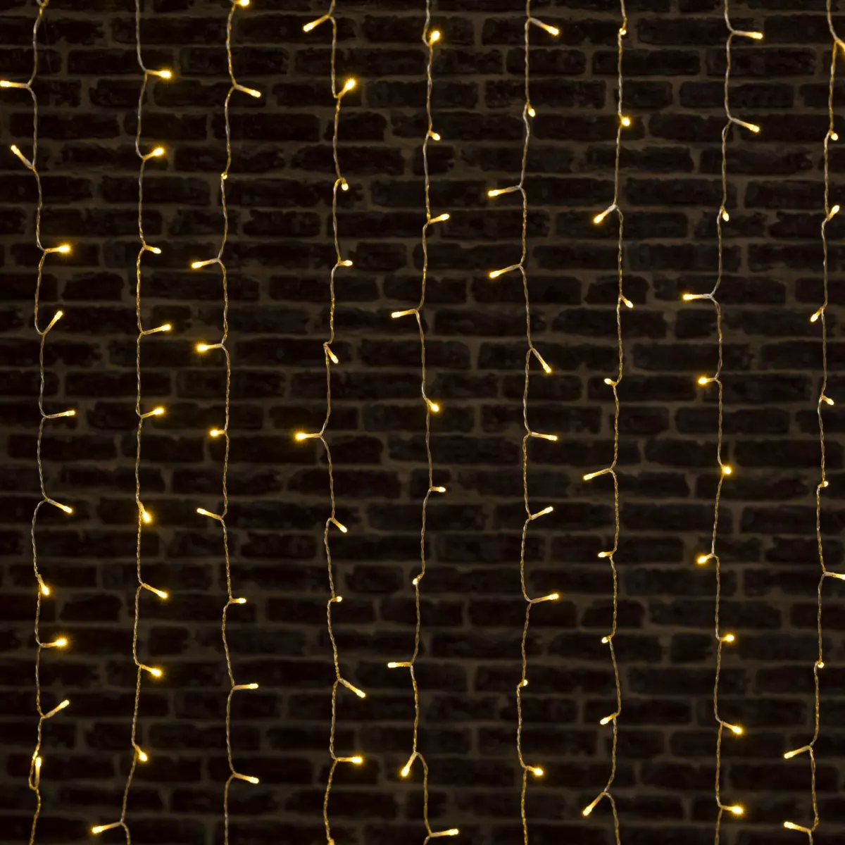 Rideau lumineux  H7 m Blanc chaud 400 LED 1