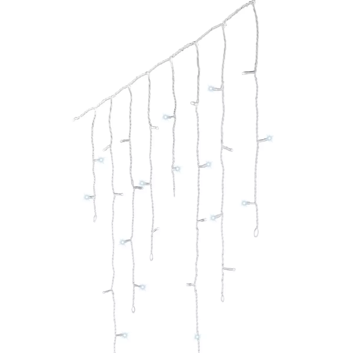 Stalactite lumineuse Kit d'extension L7,35 m Blanc froid 250 LED CB Raccordable 2